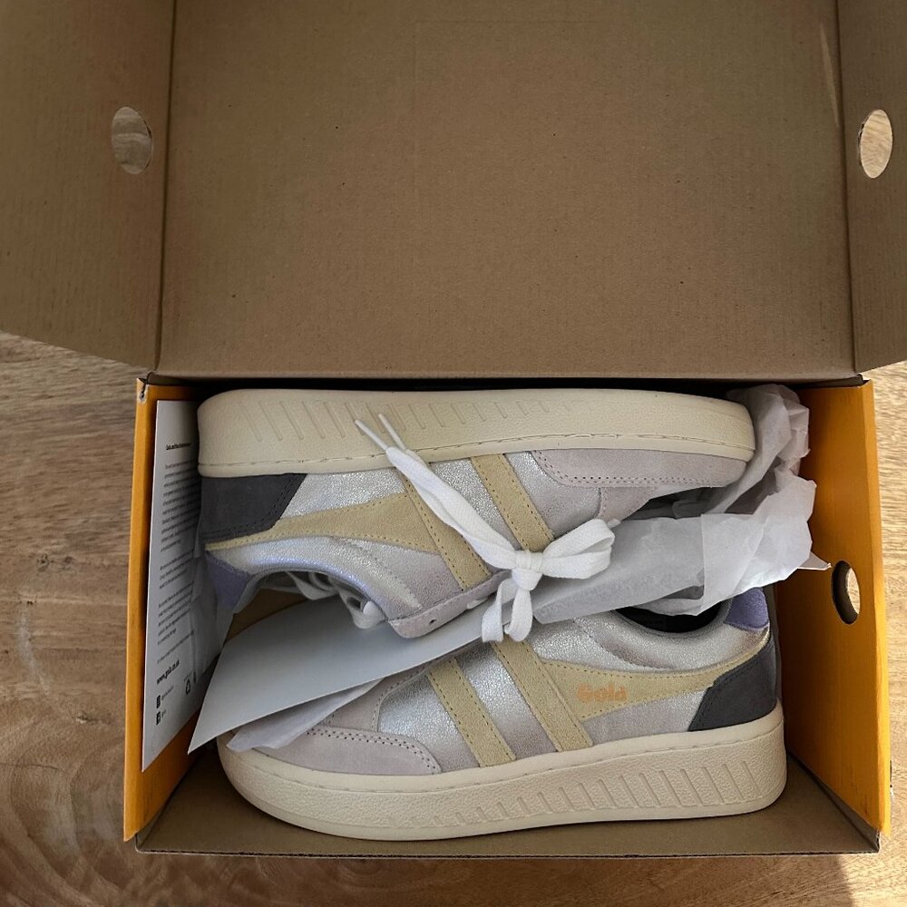 Never Worn Gola Metallic Sneakers, Size 7